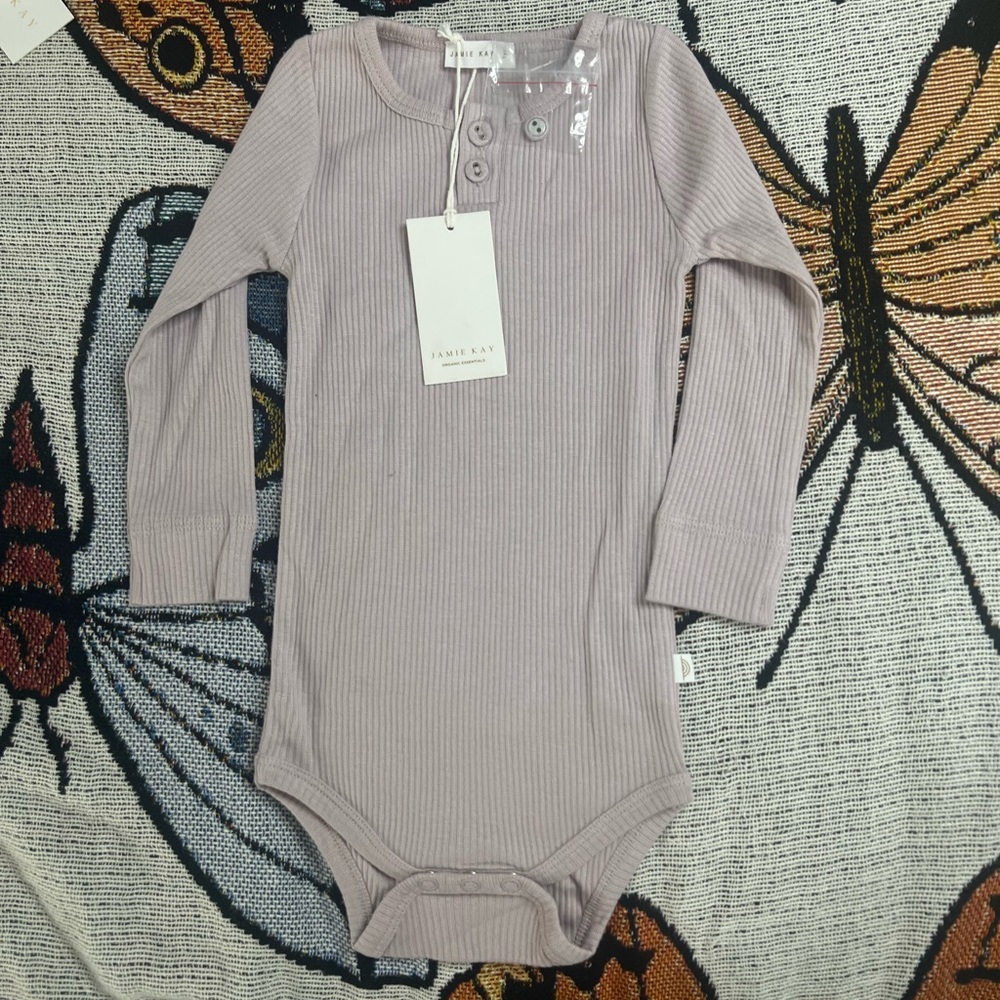Jamie Kay Violet Ice long sleeve bodysuit - Picture 3 of 4